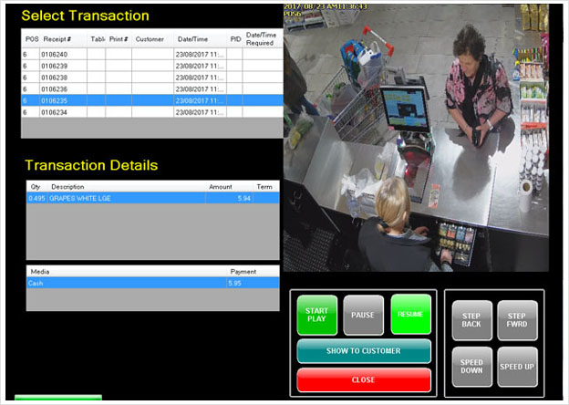 Back Office NVR in Action